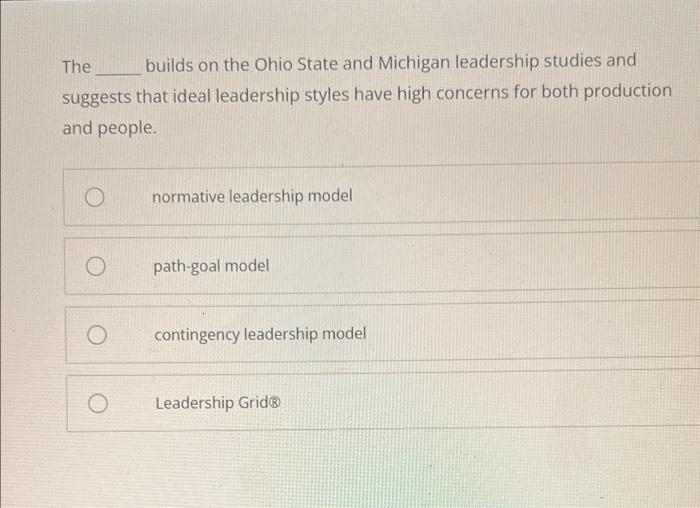 Situational leadership theory is also called