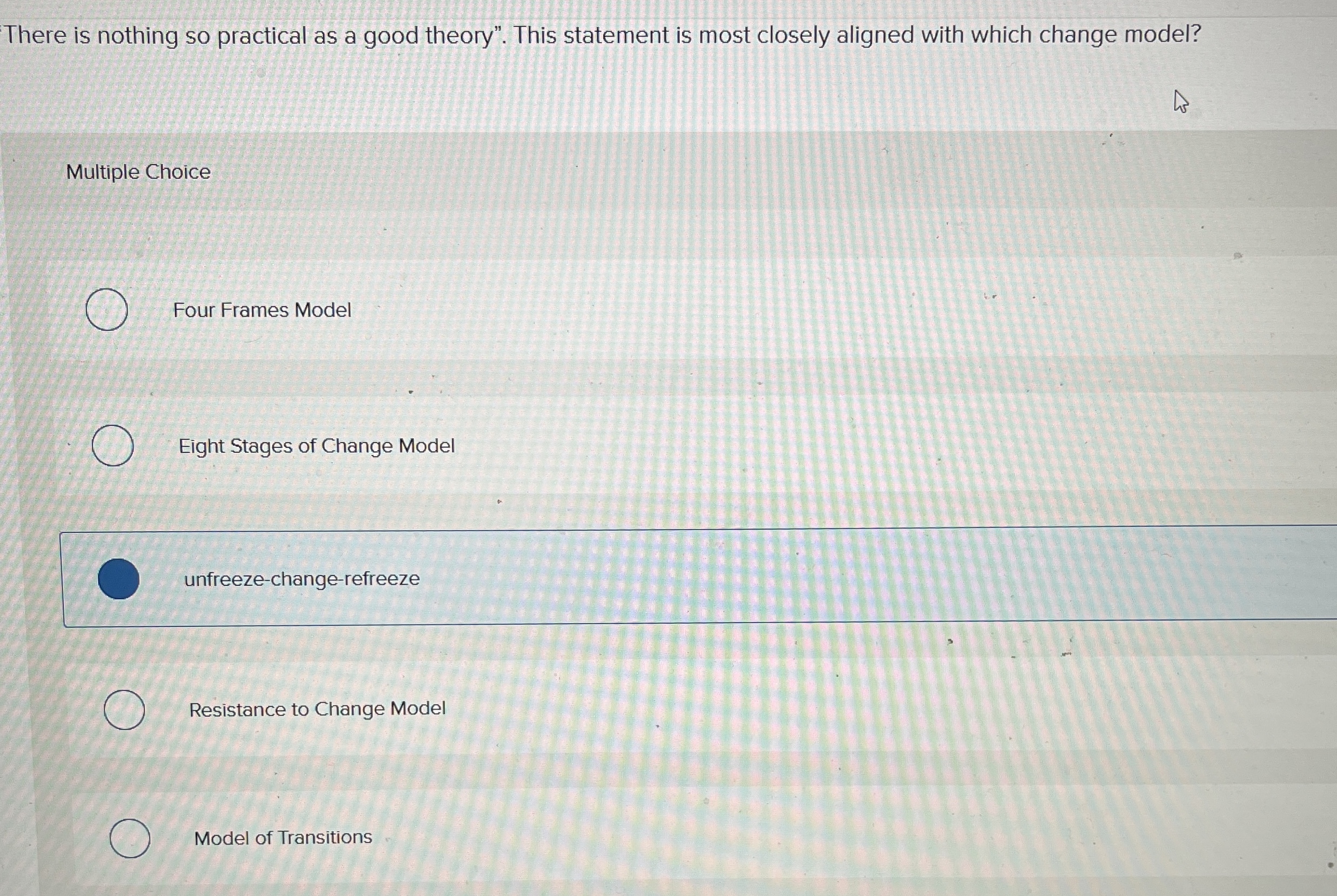 There is nothing so practical as a good theory".
