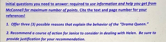 PHHE 441-1 Case Study #4 "Managing the Drama