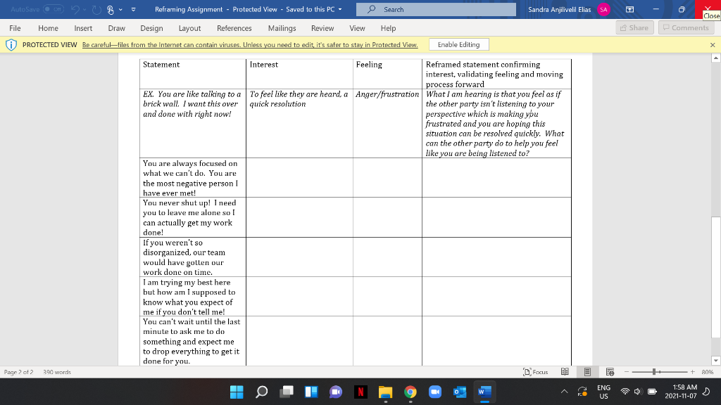 AutoSave O UB- Reframning Assignment - Protected