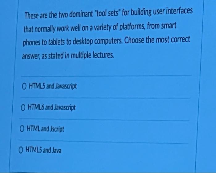 When designing user interfaces, input validation
