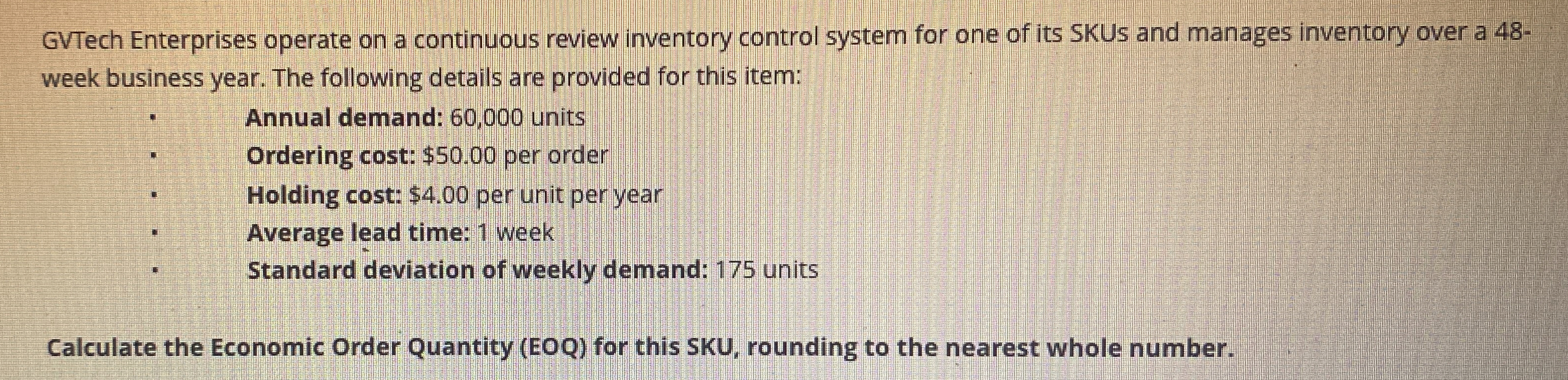 GVTech Enterprises operate on a continuous review