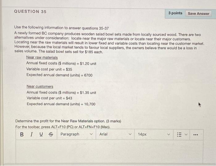 how do you solve these questions? QUESTION 35 3