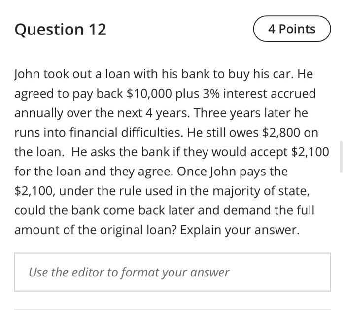 please answer all 3 questions :)) Question 12 4