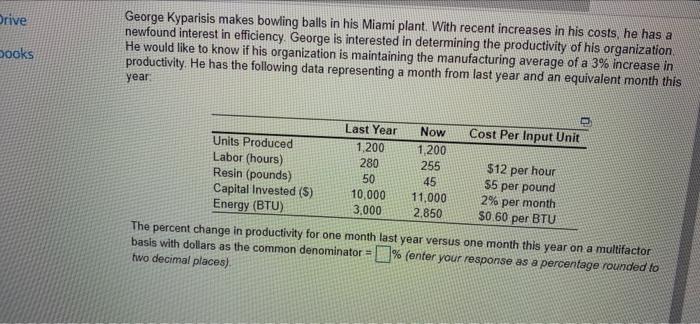 Drive George Kyparisis makes bowling balls in his