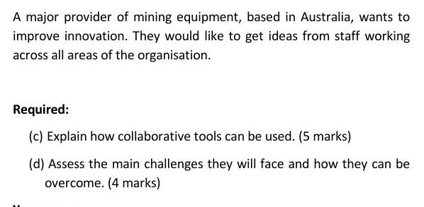 A major provider of mining equipment, based in