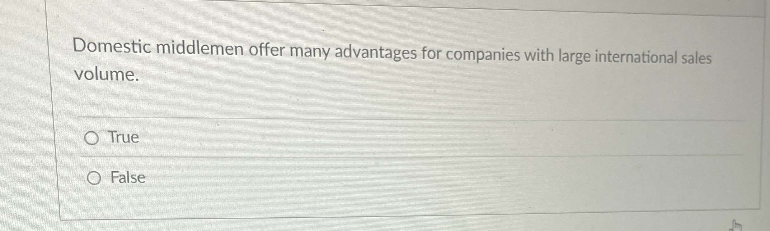 Domestic middlemen offer many advantages for