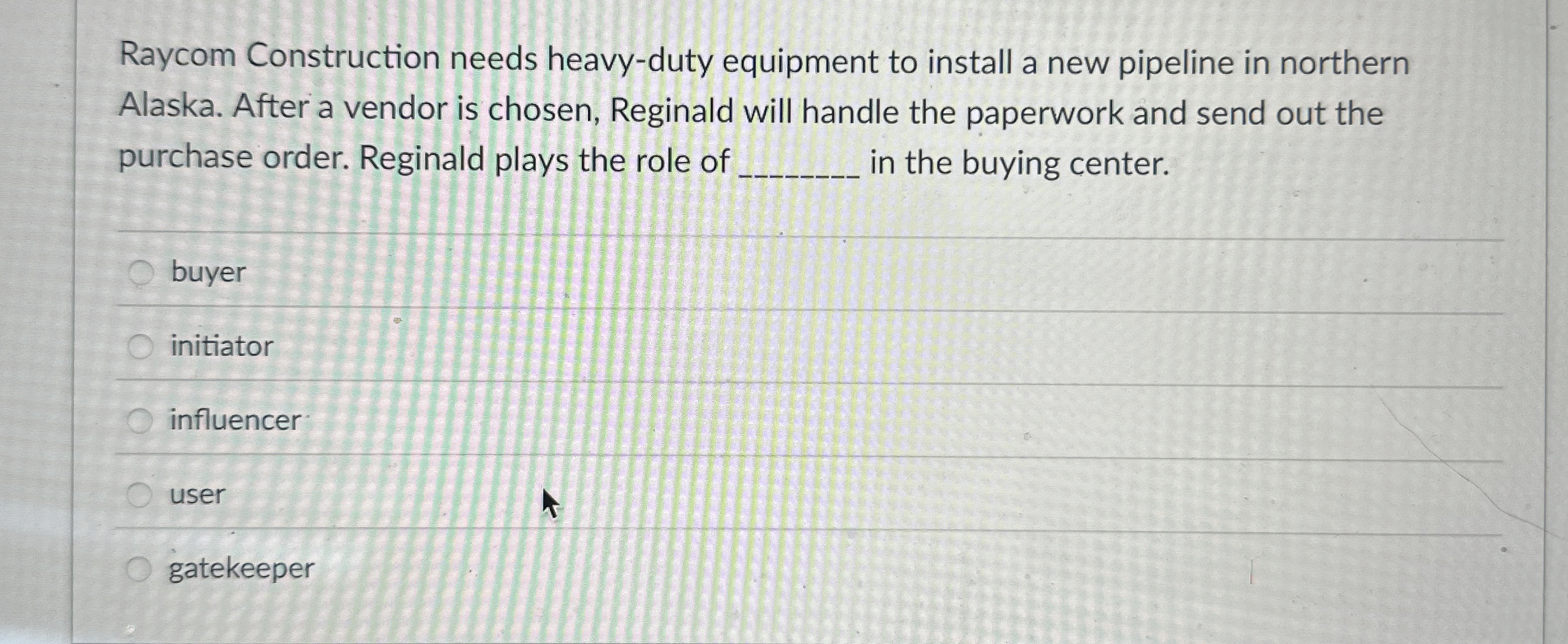 Raycom Construction needs heavy - duty equipment