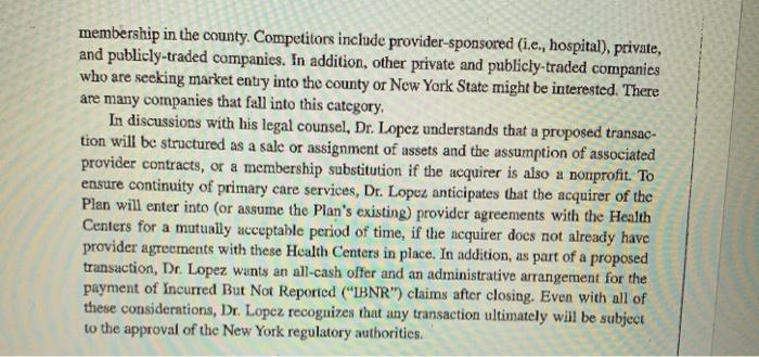 Theres only one question, which is provided in