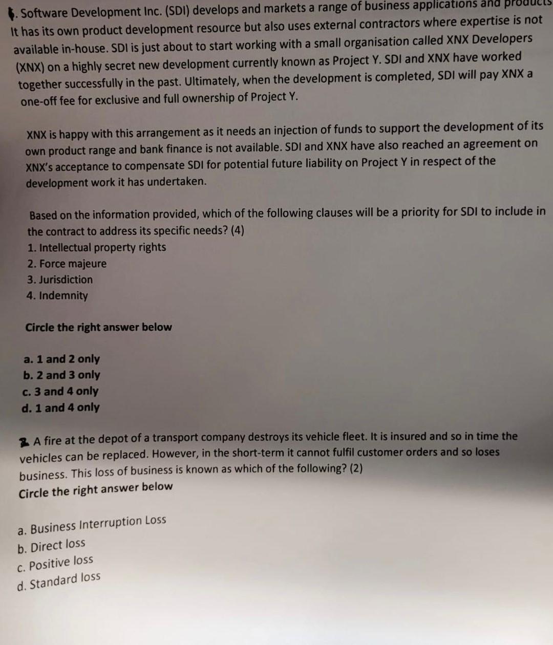 Software Development Inc. (SDI) develops and