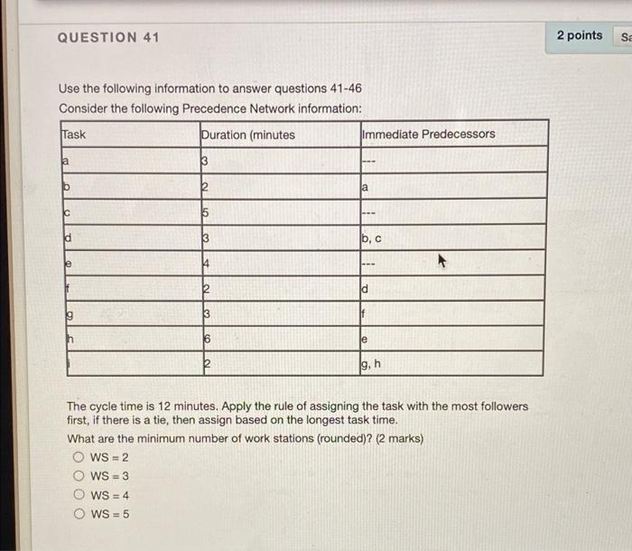 how do you solve these questions? QUESTION 41 2