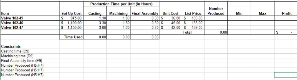 Open the ATCValve.xlsx workbook from the Chapter