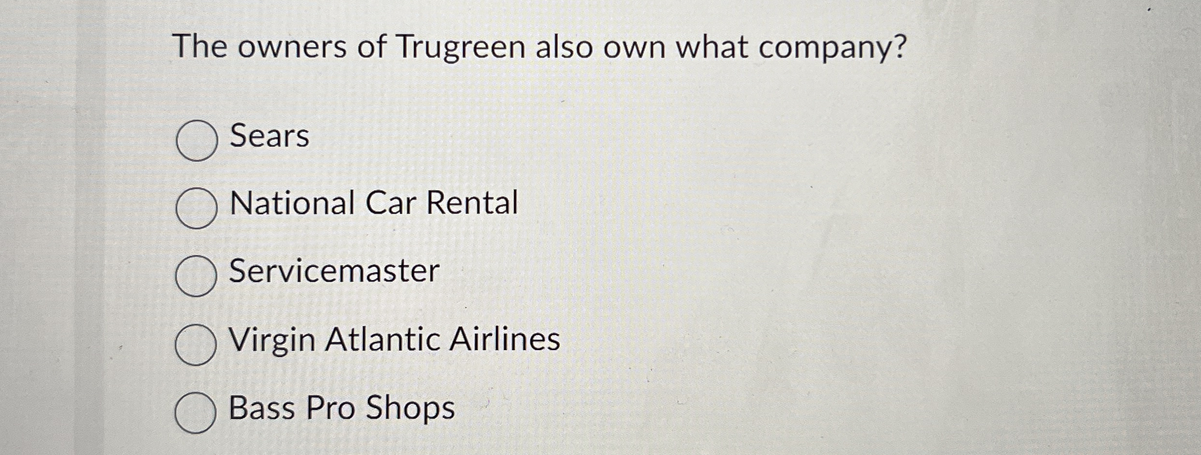 The owners of Trugreen also own what company?
