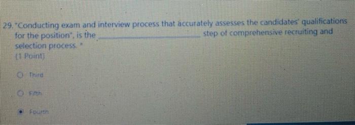 of the 9. 'Verifying candidate's Background