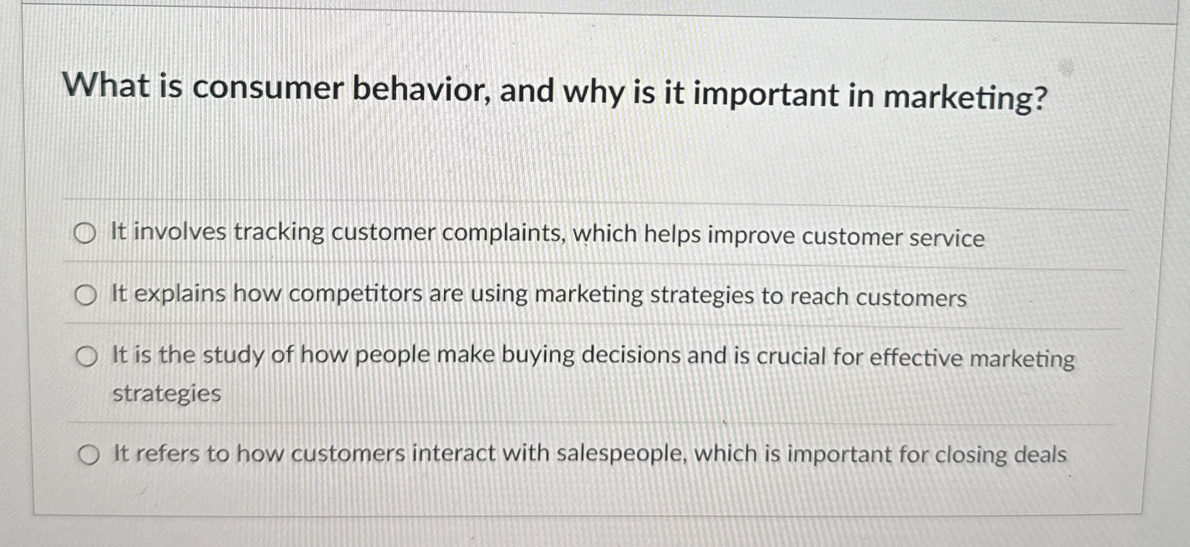 What is consumer behavior, and why is it