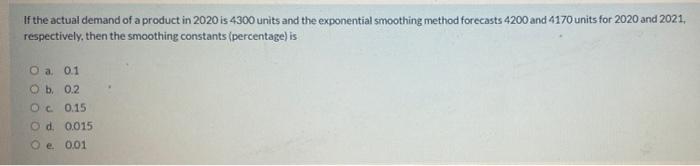 ASAP PLEASE ASAP If the actual demand of a