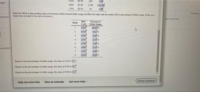 Do the second one based on the first one question