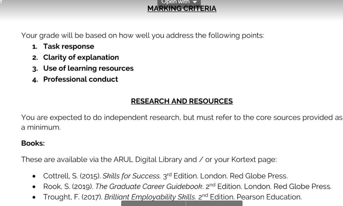 Open with ASSIGAIMENT TASK Your task is to