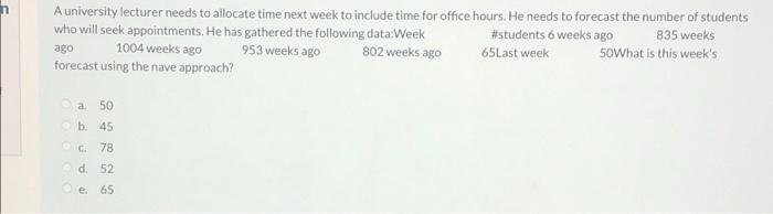 In an existing process, we have found that the