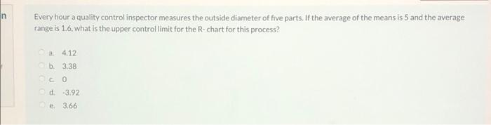 In an existing process, we have found that the