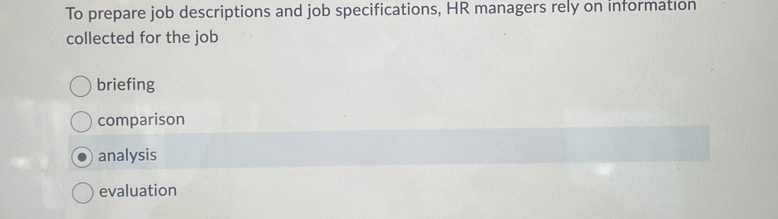 To prepare job descriptions and job