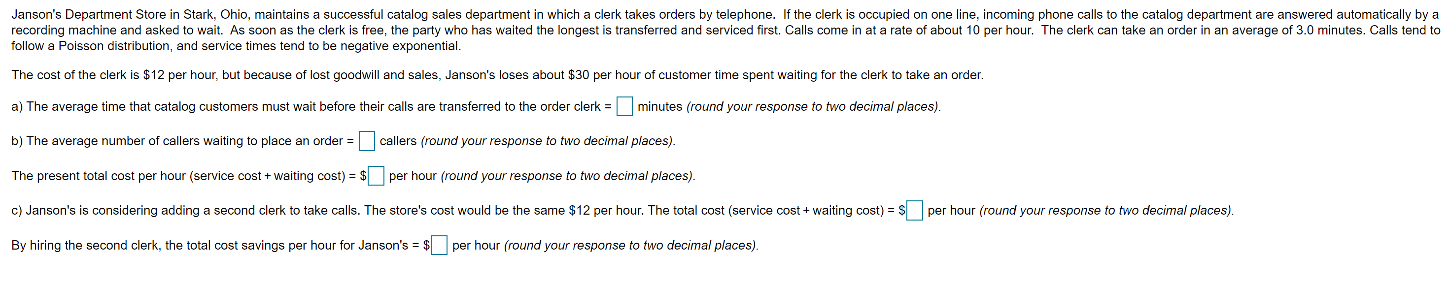 Janson's Department Store in Stark, Ohio,