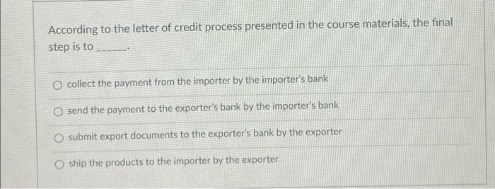 answer all please! Which one of the following