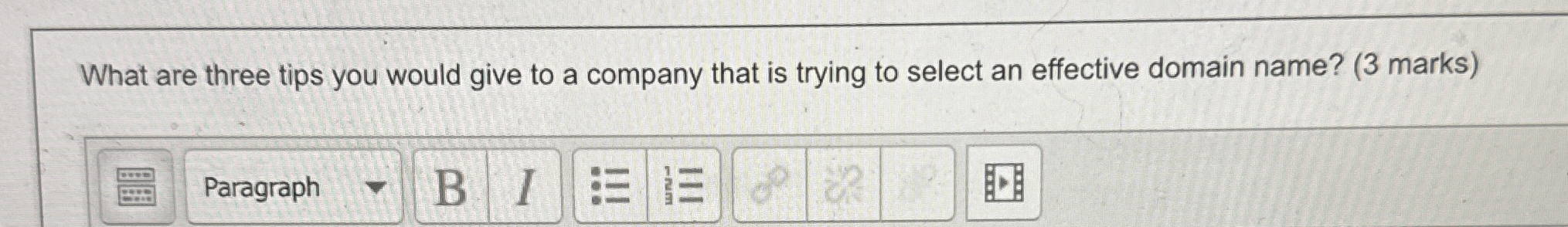 What are three tips you would give to a company