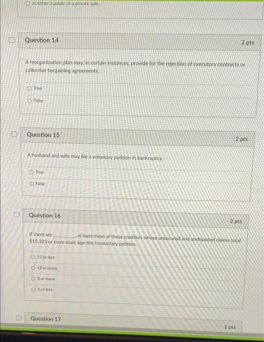 answer asap please Question 8 2 pts If a state