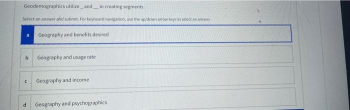 help Geodemographics utilize_ and __ in creating