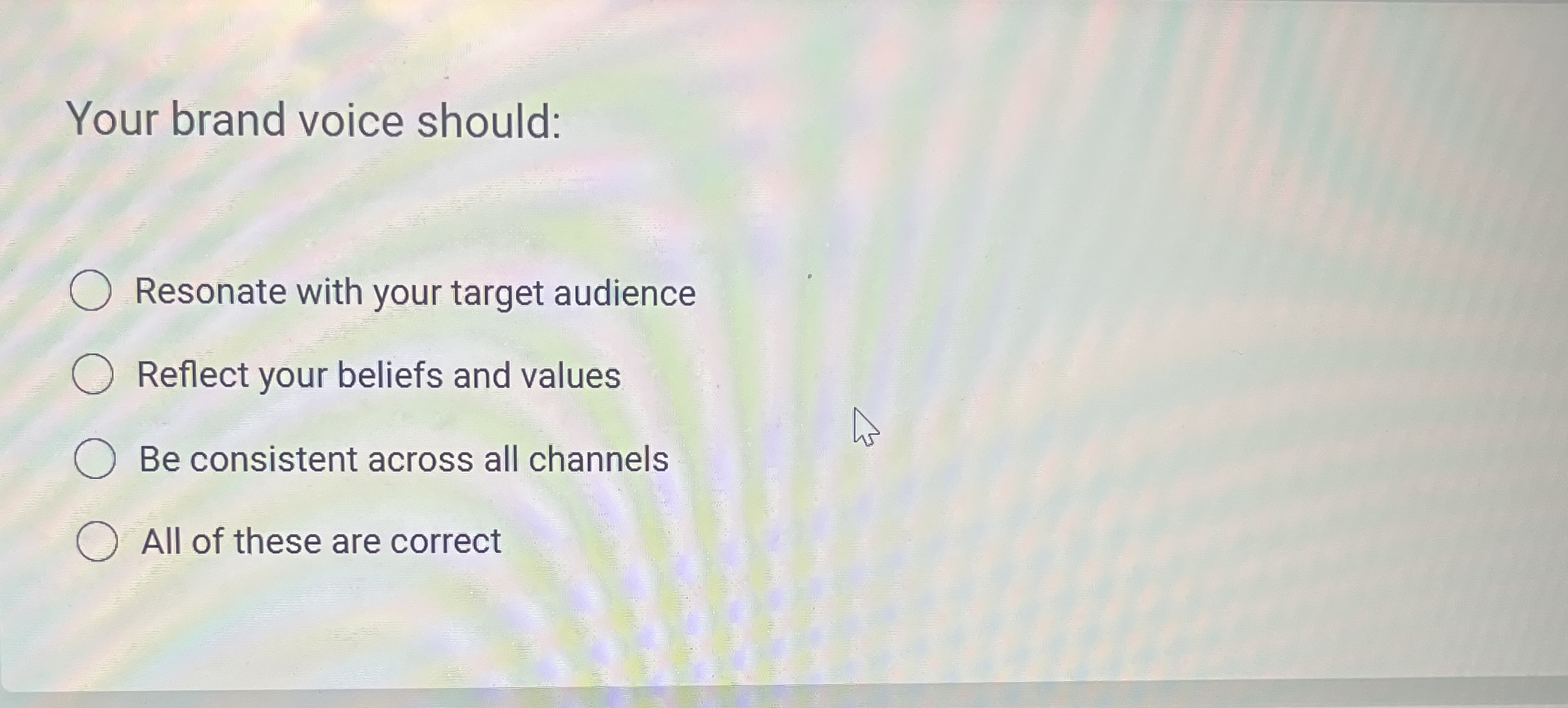 Your brand voice should: Resonate with your