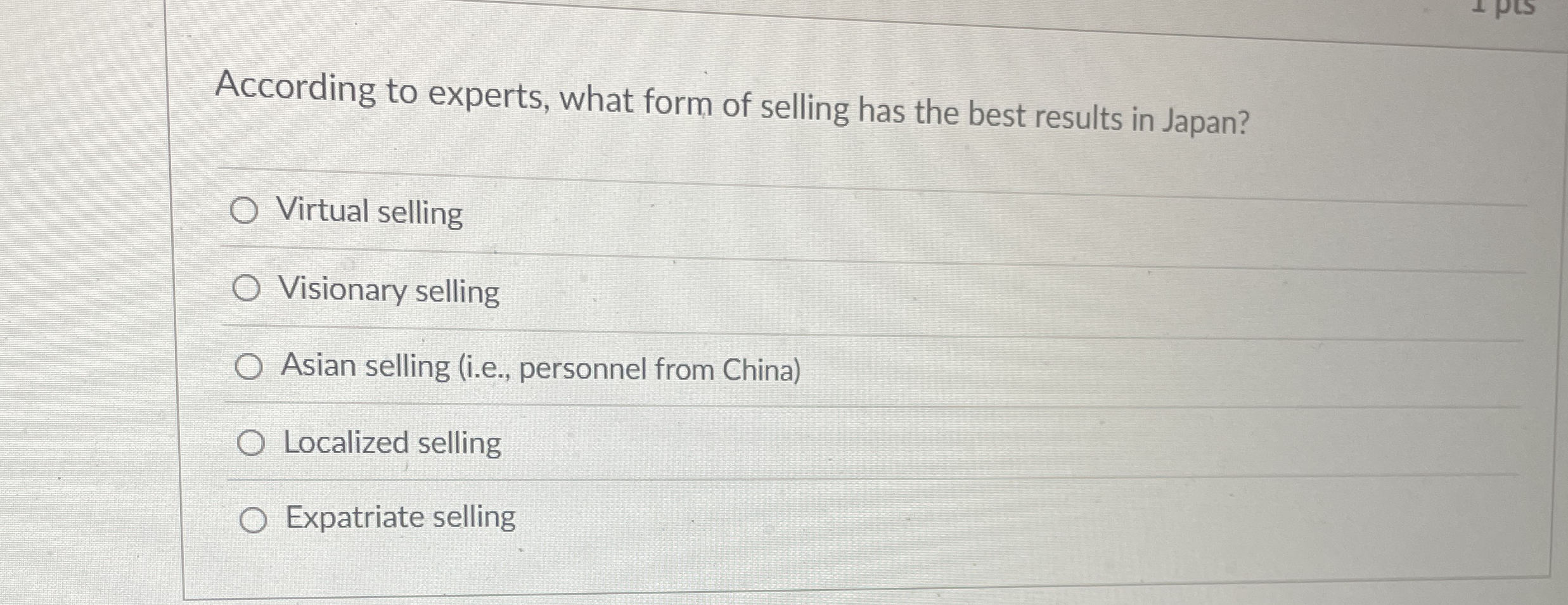According to experts, what form of selling has