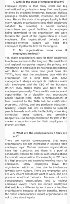 Based on those information below about employees