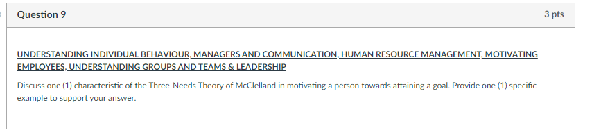 ASAP will give thumbs up Question 9 3 pts