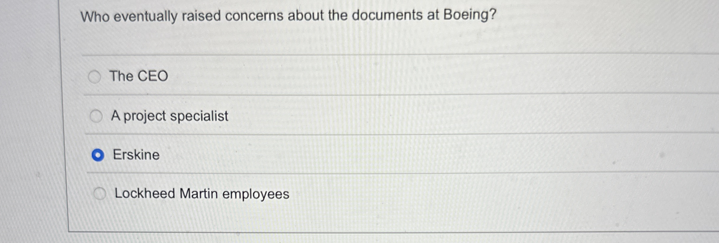 Who eventually raised concerns about the