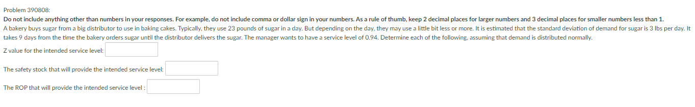 Problem 390808: Do not include anything other