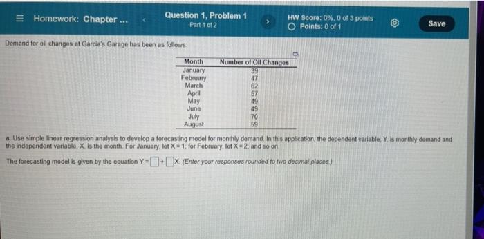 47 Homework: Chapter ... Question 1, Problem 1 HW