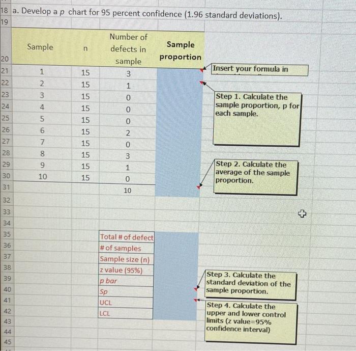 n C E Problem 1. Ten samples of 15 parts each