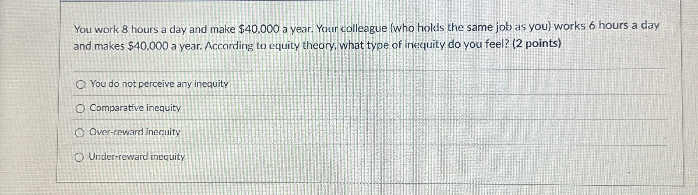 You work 8 hours a day and make $ 4 0 , 0 0 0 a