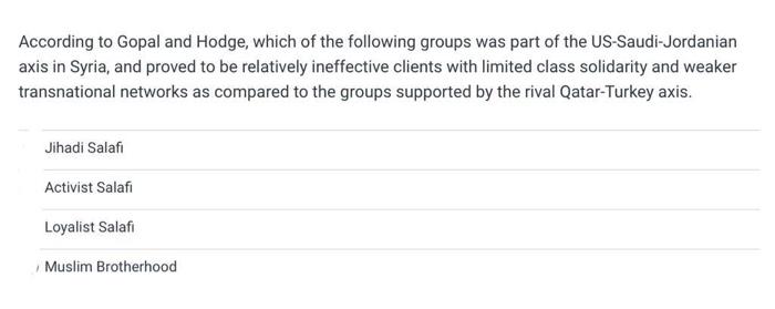 According to Tareq Baconi, Israel/Palestine are