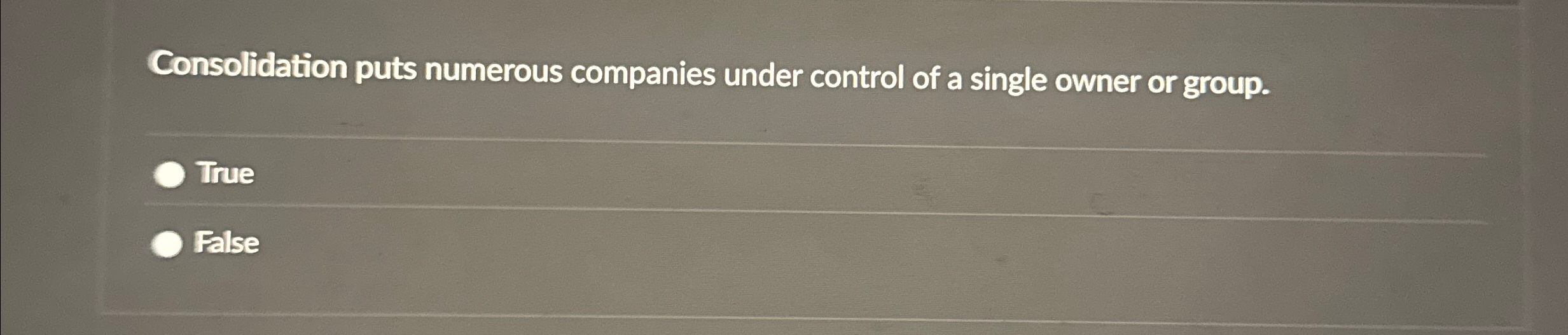 Consolidation puts numerous companies under