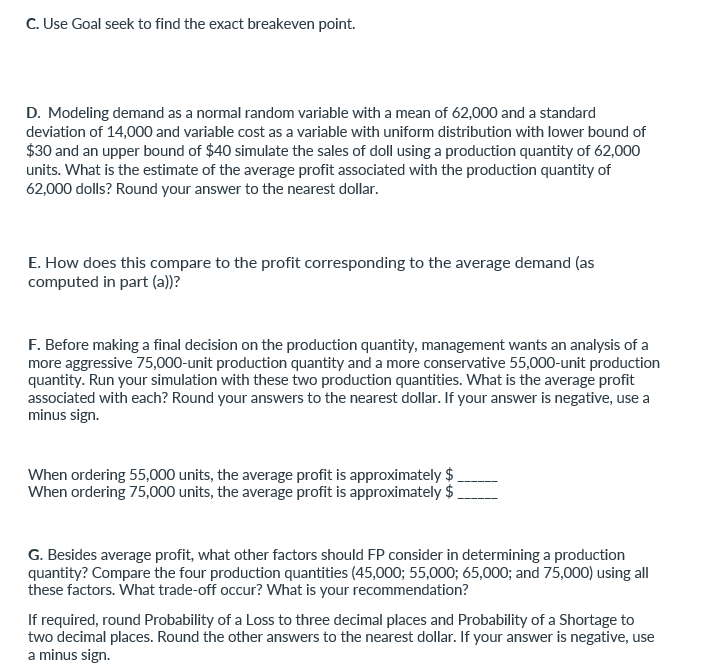 Fisher-Price toy Company (FP) designed a new