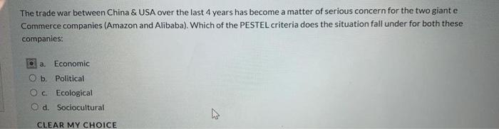 The trade war between China & USA over the last 4