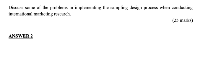 QUESTION 1 Compare between primary data and