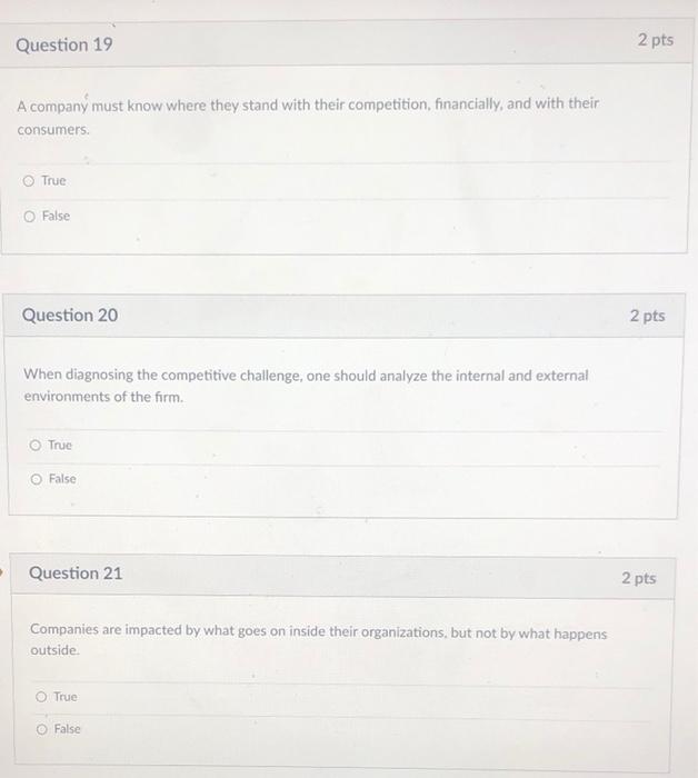 please help! :) Question 19 2 pts A company must