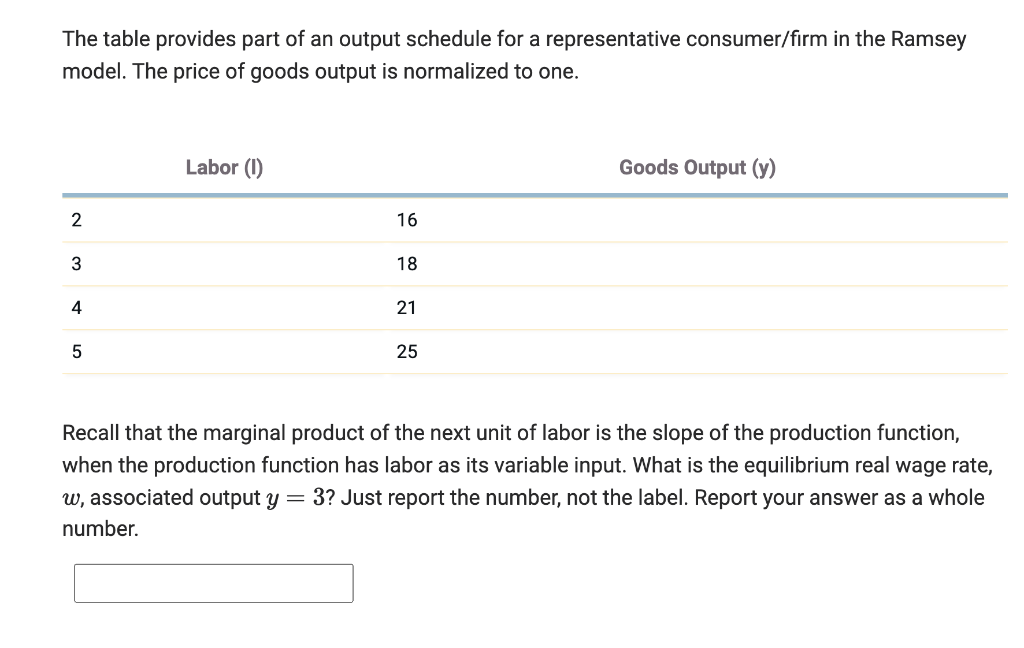 Where is a Ramsey model consumer's optimal