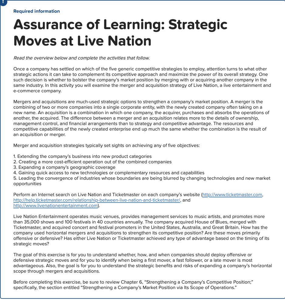 How has the company used horizontal mergers and