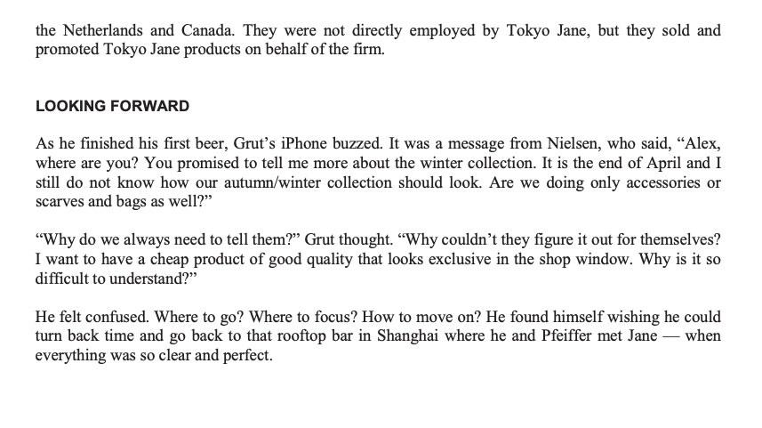 1. What is the cause in the gap between what the