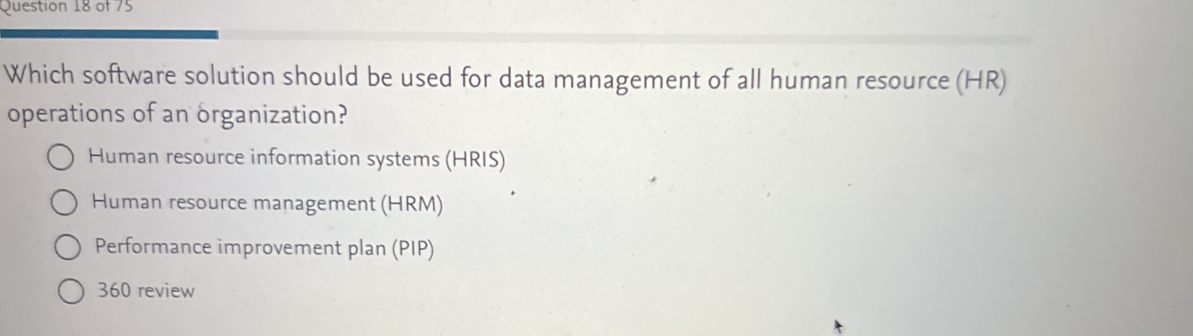 Which software solution should be used for data