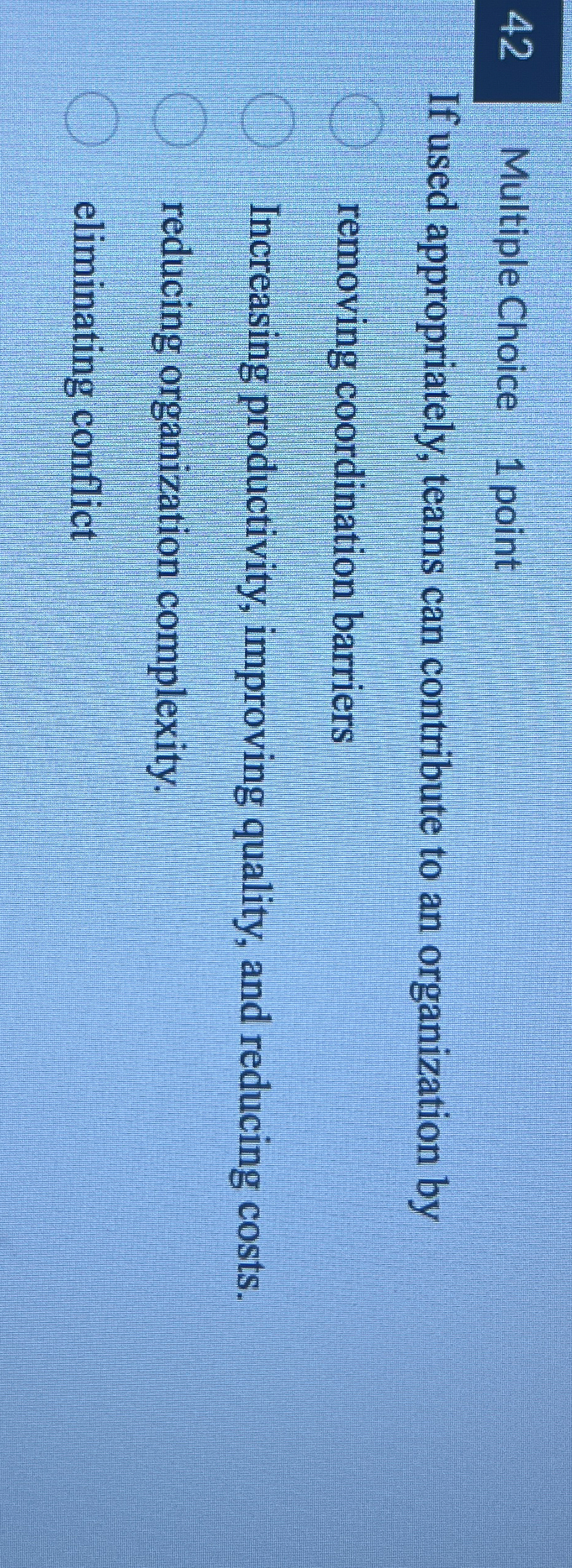 4 2 Multiple Choice 1 point If used